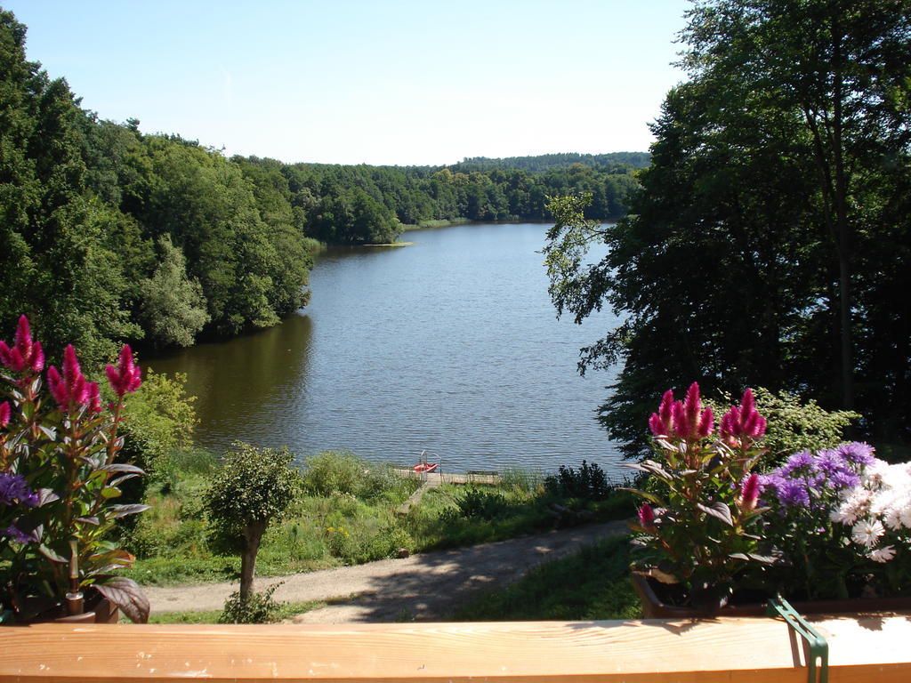 Haus Am See Chorin Exterior foto